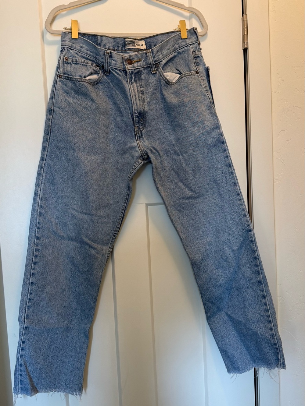 Signature by Levi Strauss Light Blue Relaxed Straight Jeans